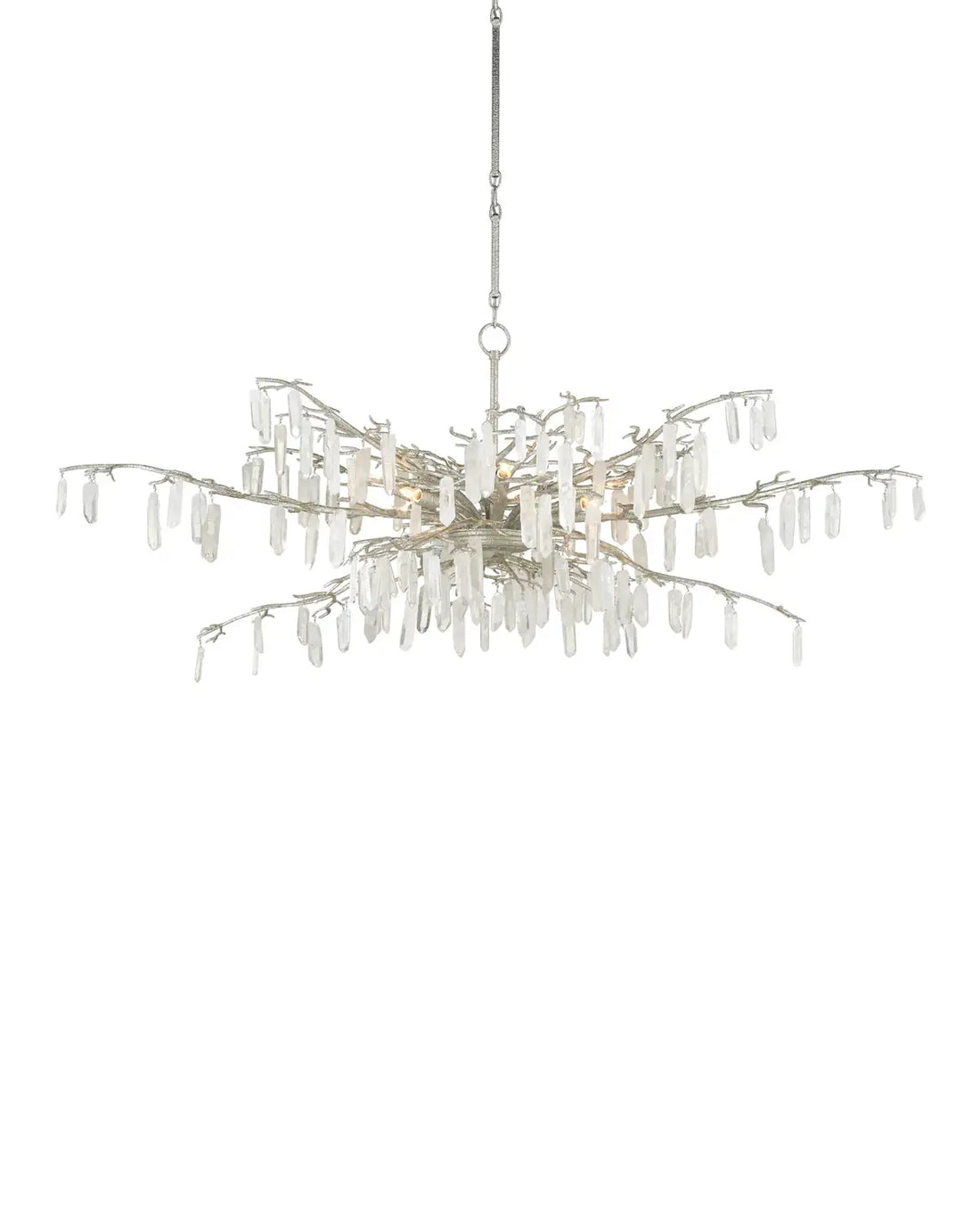 CURREY & COMPANY, FOREST DAWN CHANDELIER, CHANDELIER LIGHT