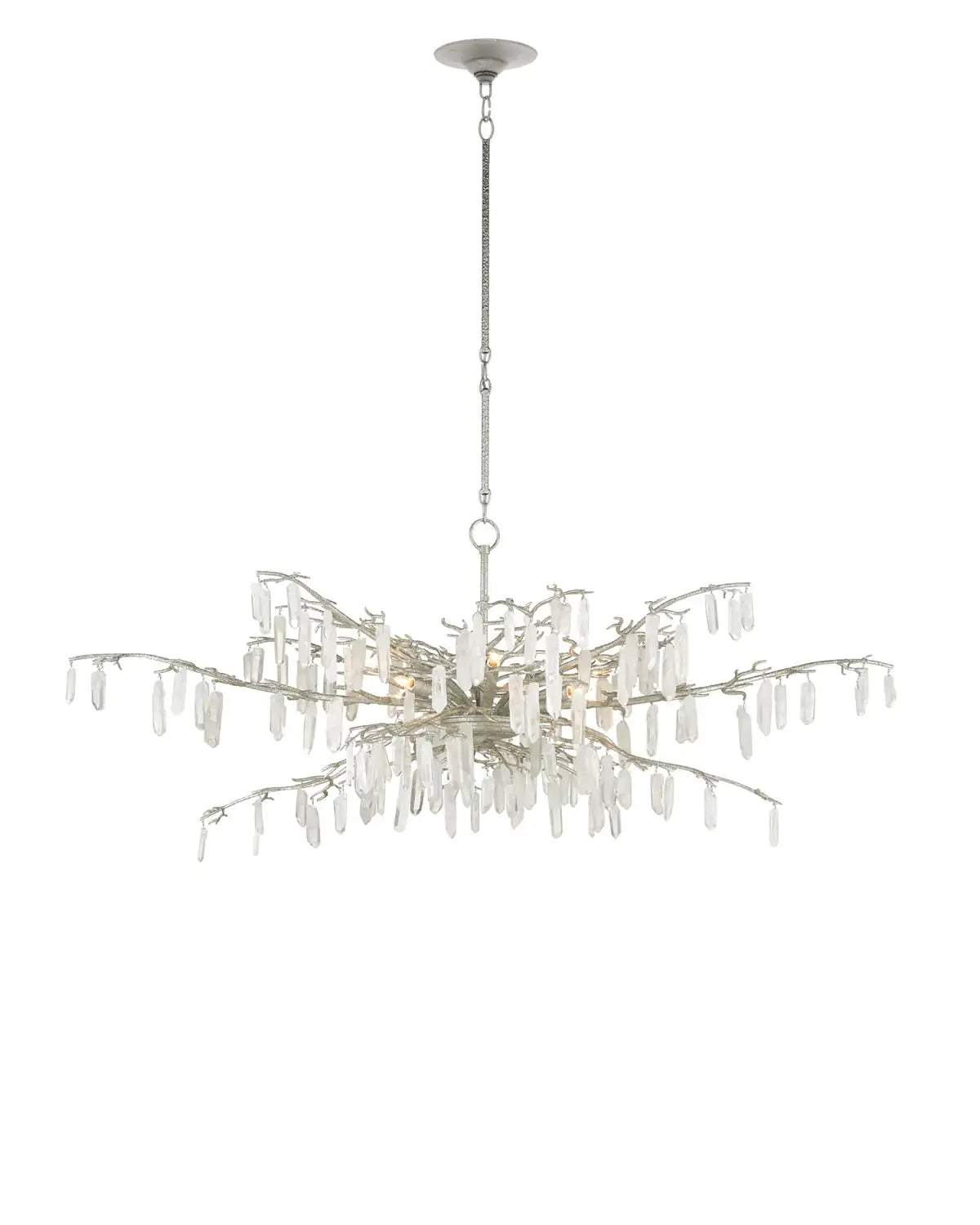 CURREY & COMPANY, FOREST DAWN CHANDELIER, CHANDELIER LIGHT