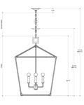 CURREY & COMPANY DENISON LANTERN