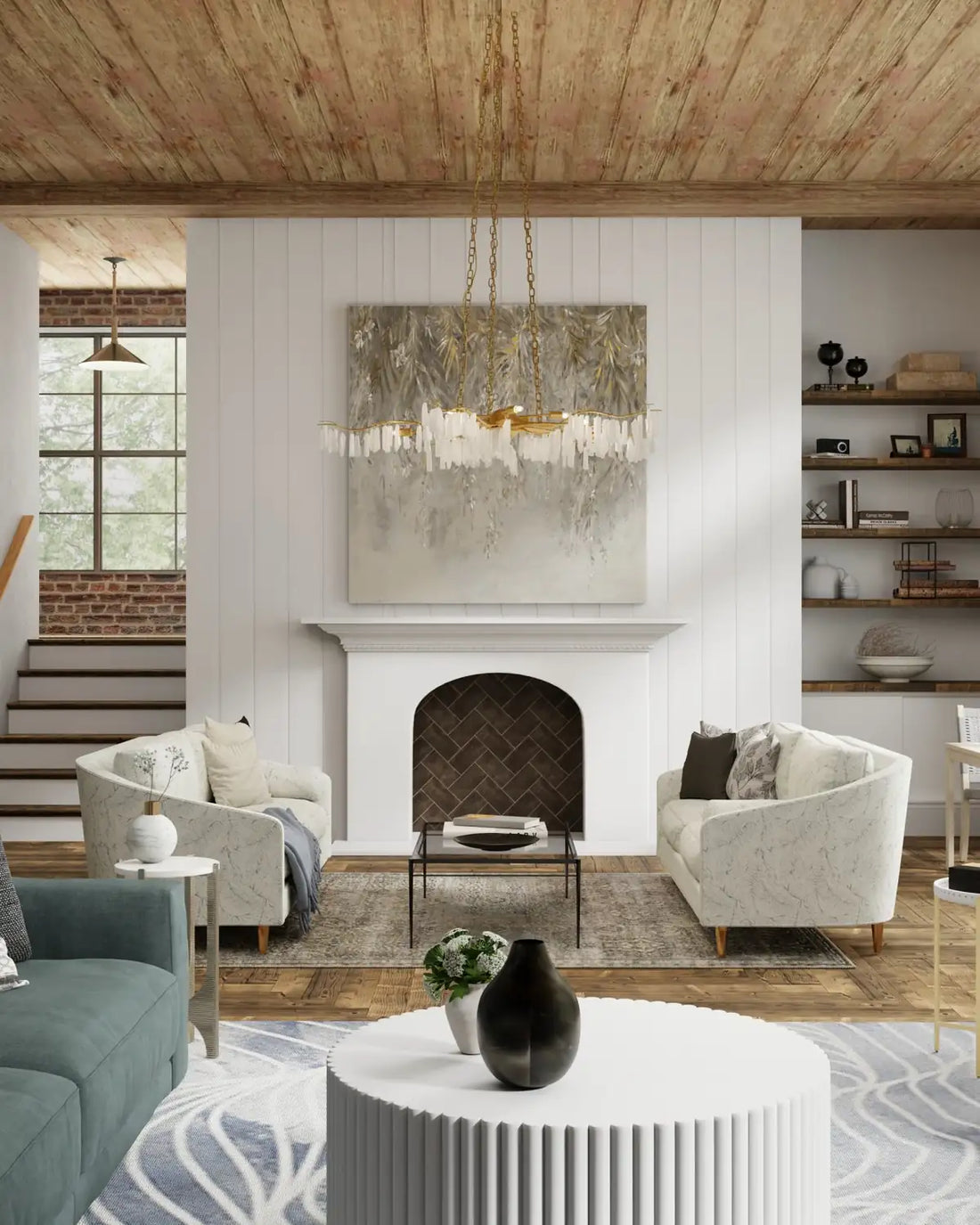 CURREY & COMPANY, OCRACOKE PENDANT, PENDANT LIGHT