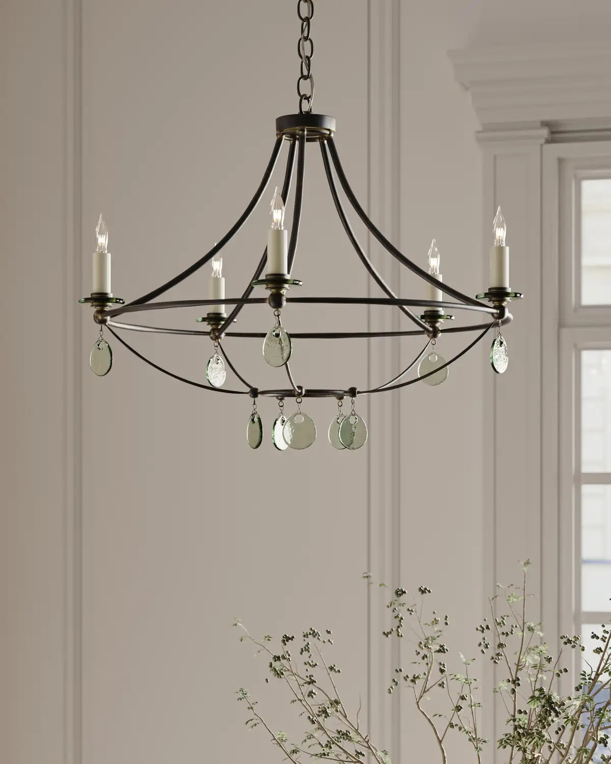 CURREY & COMPANY, NOVELLA CHANDELIER, CHANDELIER LIGHT