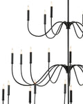 CURREY & COMPANY, TIRRELL CHANDELIER, CHANDELIER LIGHT