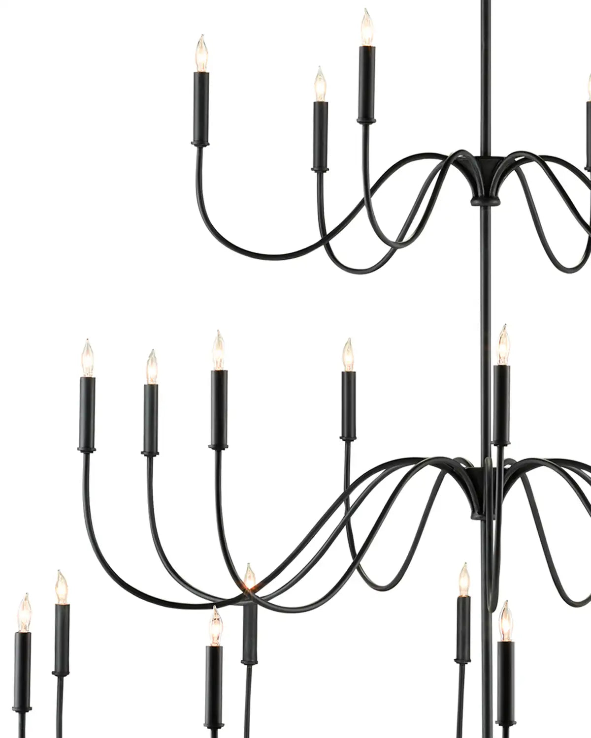 CURREY & COMPANY, TIRRELL CHANDELIER, CHANDELIER LIGHT