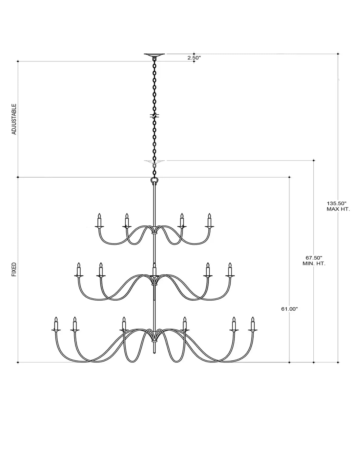 CURREY & COMPANY, TIRRELL CHANDELIER, CHANDELIER LIGHT