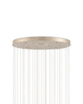 CURREY & COMPANY, CRYSTAL BUD MULTI-DROP PENDANT, PENDANT LIGHT