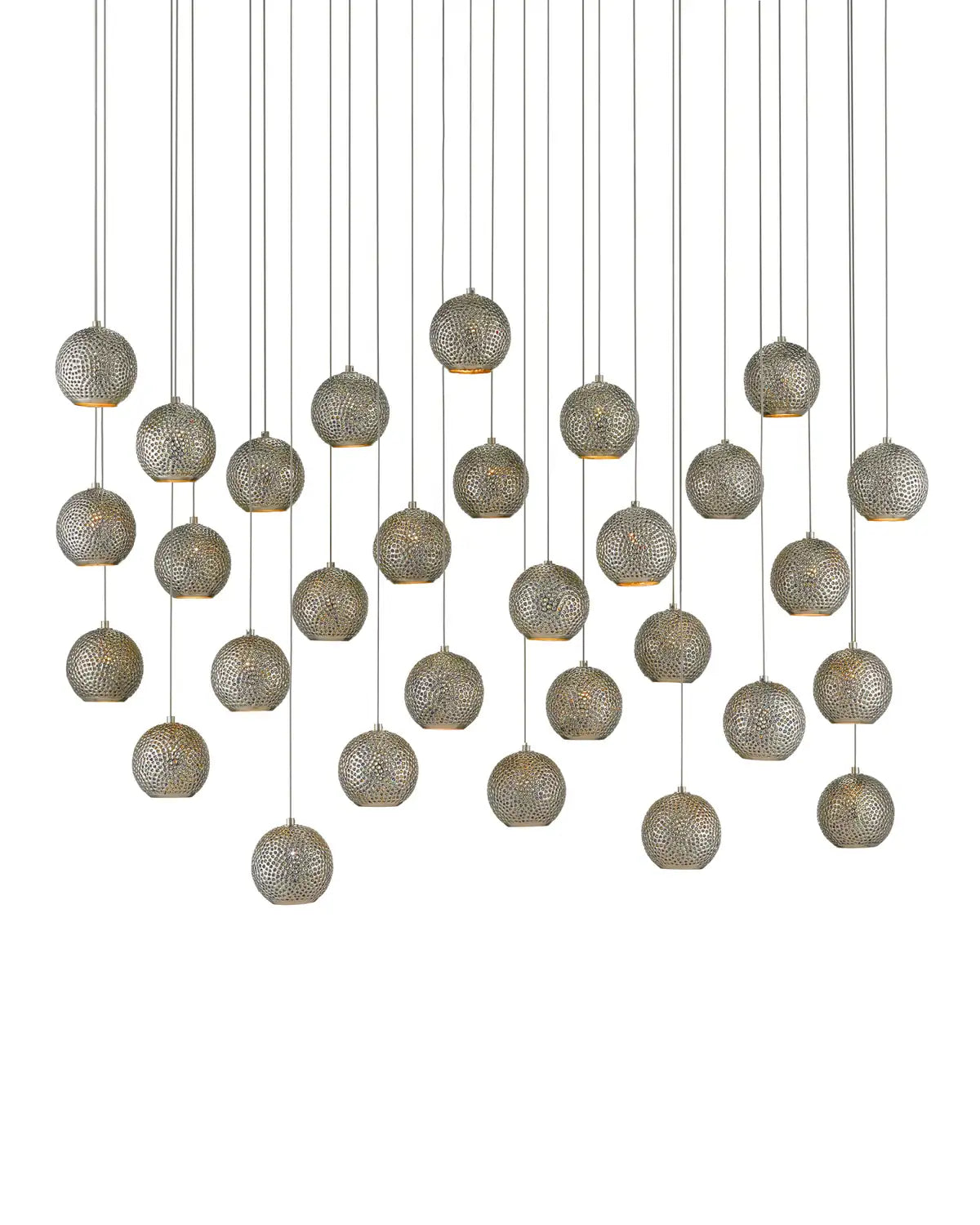 CURREY & COMPANY, GIRO LINEAR MULTI-DROP PENDANT, PENDANT LIGHT