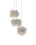 CURREY & COMPANY, BIRDS NEST MULTI-DROP PENDANT, PENDANT LIGHT