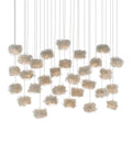 CURREY & COMPANY, BIRDS NEST LINEAR MULTI-DROP PENDANT, PENDANT LIGHT