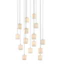 CURREY & COMPANY, DOVE MULTI-DROP PENDANT, PENDANT LIGHT