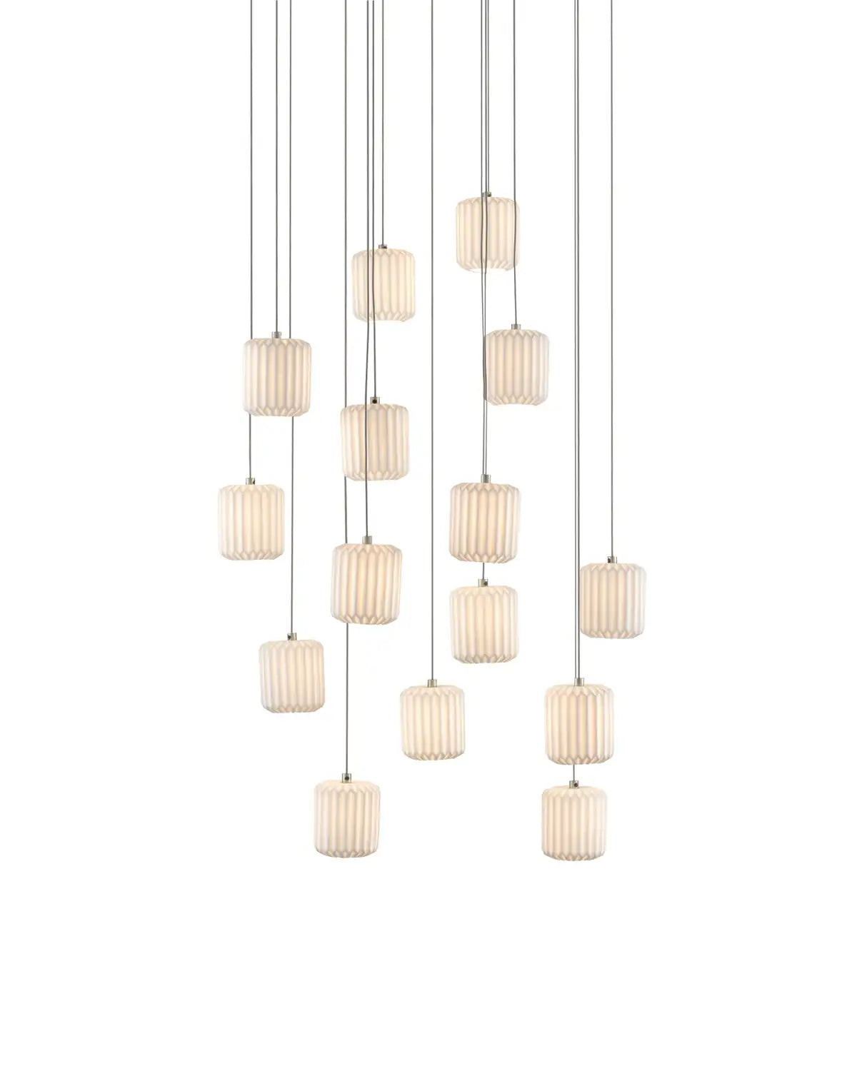 CURREY & COMPANY, DOVE MULTI-DROP PENDANT, PENDANT LIGHT
