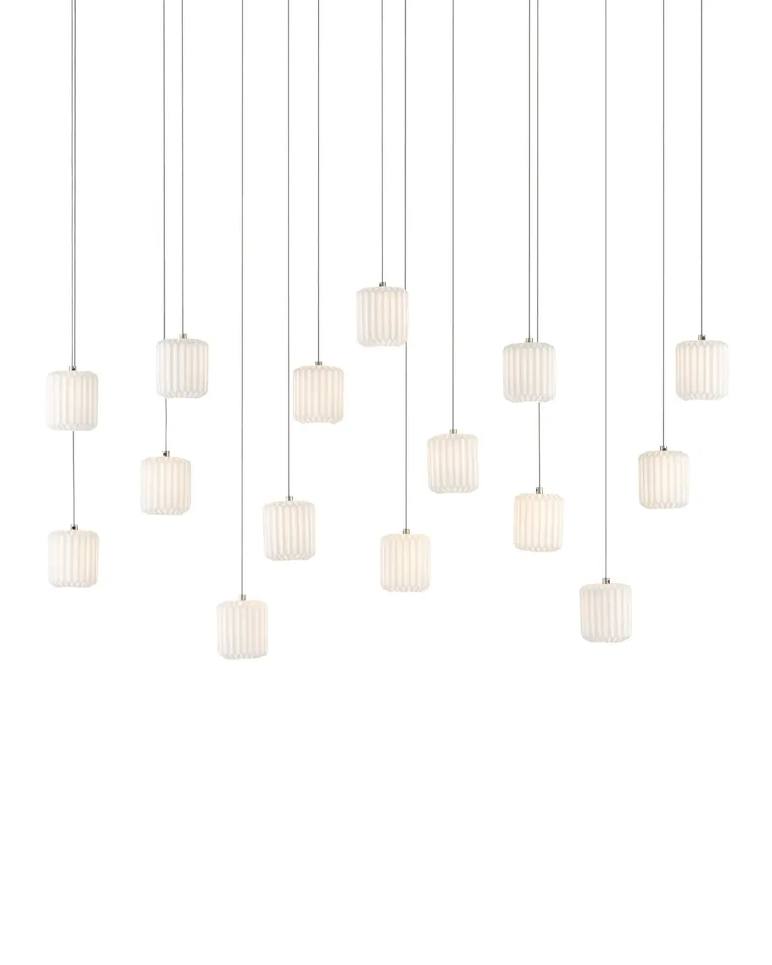 CURREY & COMPANY, DOVE LINEAR MULTI-DROP PENDANT, PENDANT LIGHT