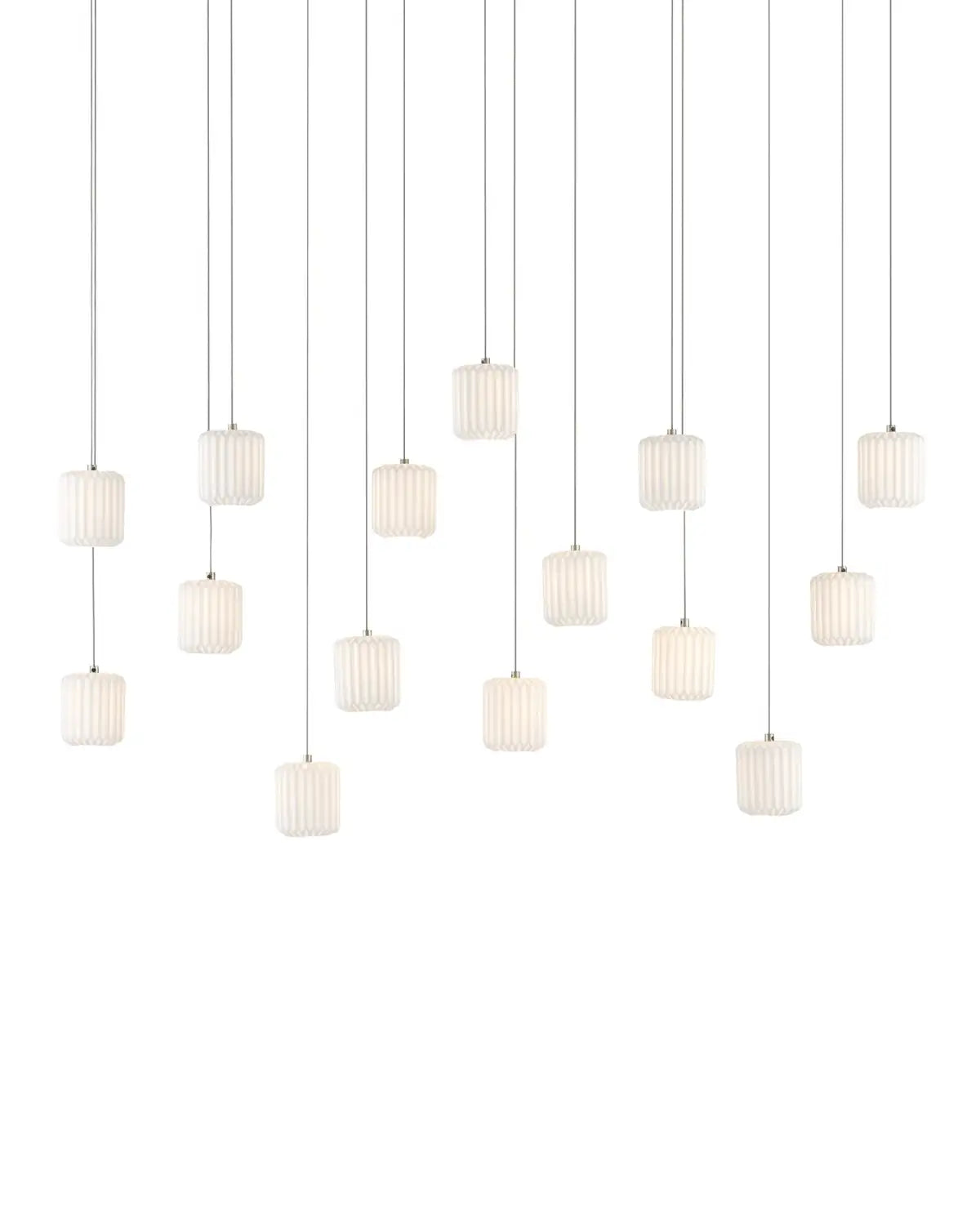 CURREY & COMPANY, DOVE LINEAR MULTI-DROP PENDANT, PENDANT LIGHT