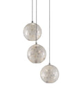 CURREY & COMPANY, FINHORN MULTI-DROP PENDANT, PENDANT LIGHT