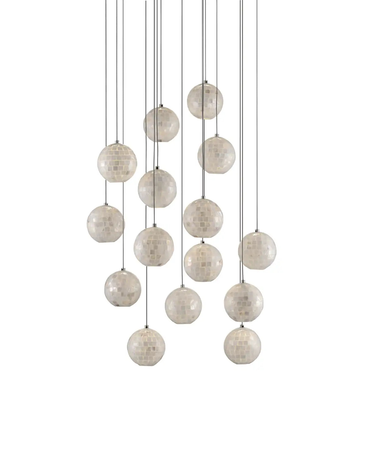 CURREY & COMPANY, FINHORN MULTI-DROP PENDANT, PENDANT LIGHT
