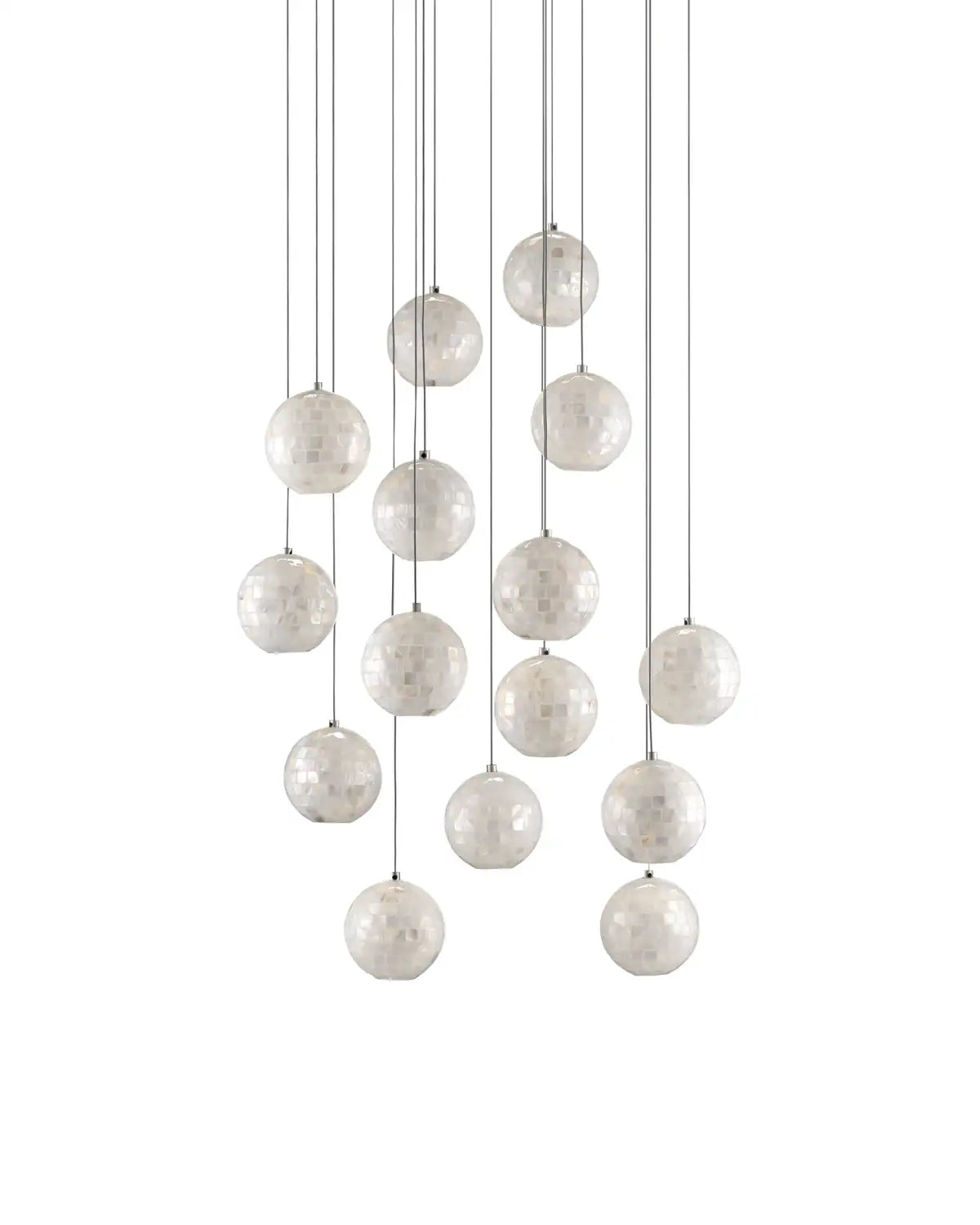 CURREY & COMPANY, FINHORN MULTI-DROP PENDANT, PENDANT LIGHT