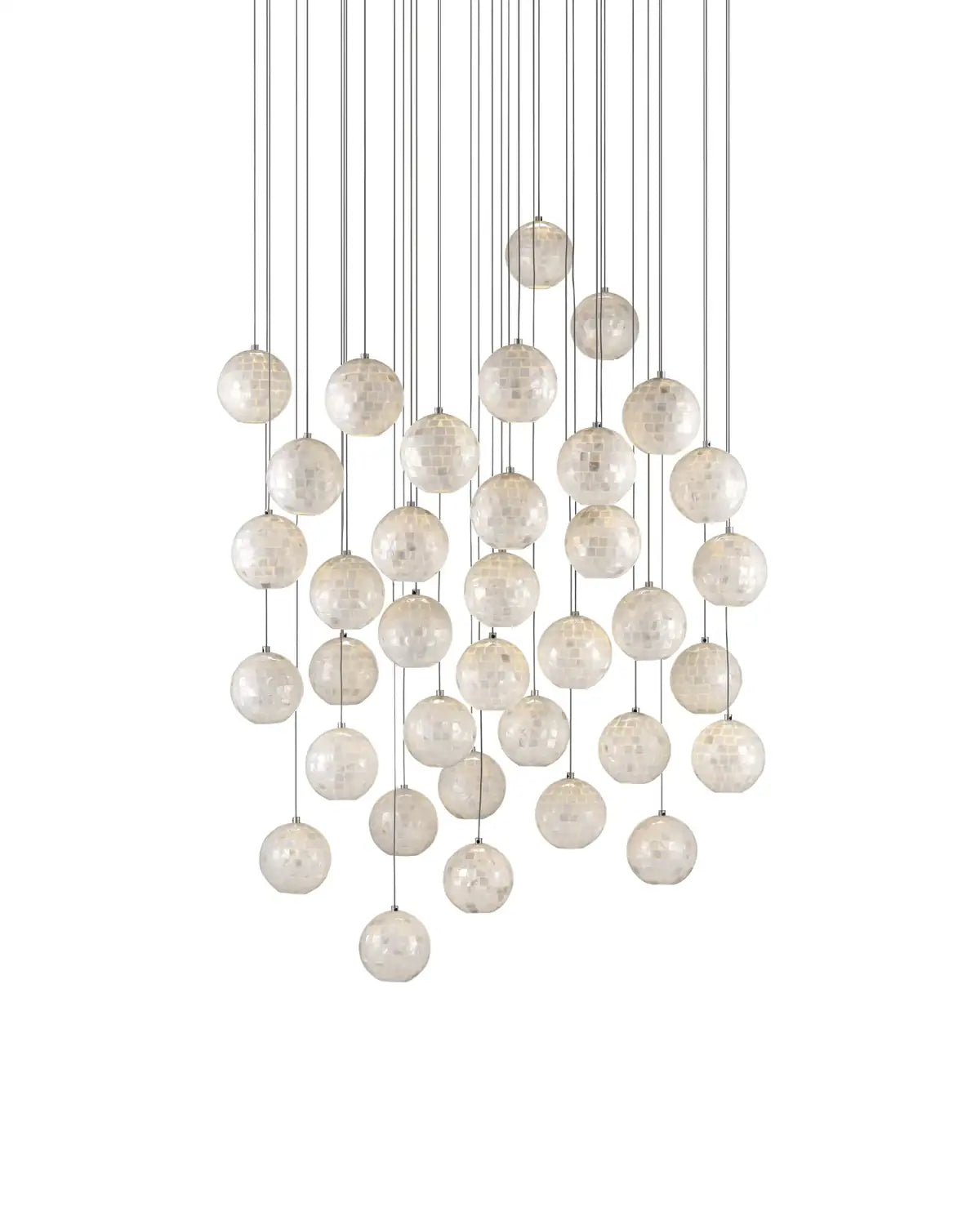 CURREY & COMPANY, FINHORN MULTI-DROP PENDANT, PENDANT LIGHT
