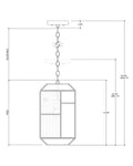 CURREY & COMPANY, BARDOLPH PENDANT, PENDANT LIGHT