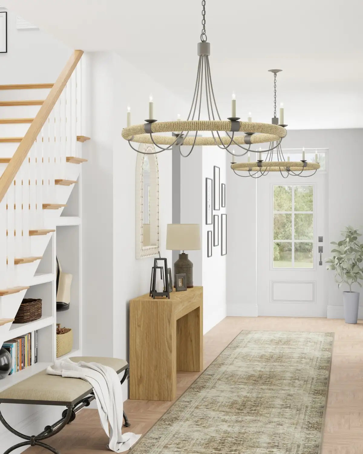 CURREY & COMPANY, SHIPWRIGHT CHANDELIER, CHANDELIER LIGHT