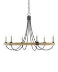 CURREY & COMPANY, SHIPWRIGHT CHANDELIER, CHANDELIER LIGHT
