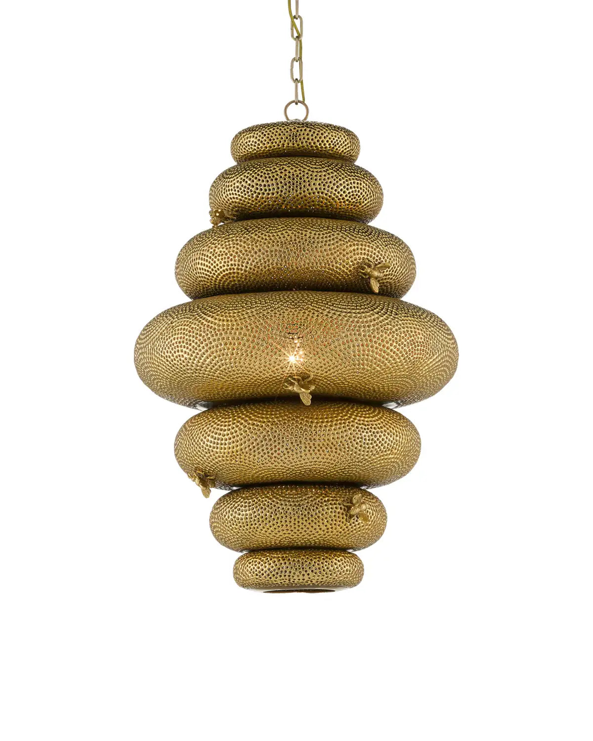 CURREY & COMPANY, BEE MY HONEY CHANDELIER, CHANDELIER LIGHT