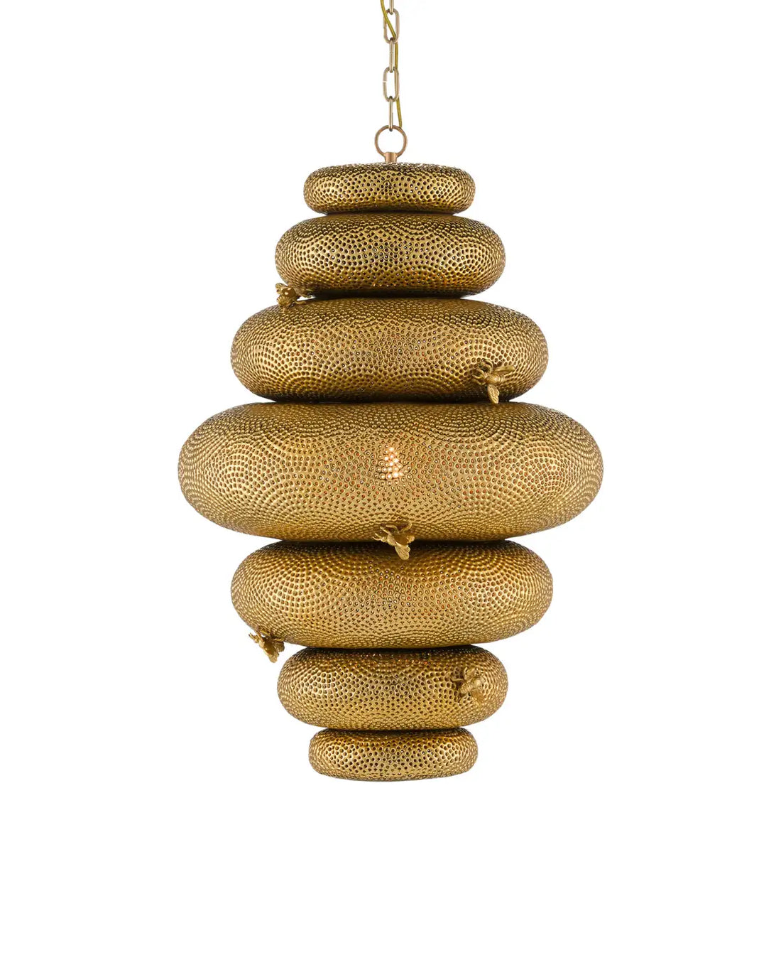 CURREY & COMPANY, BEE MY HONEY CHANDELIER, CHANDELIER LIGHT