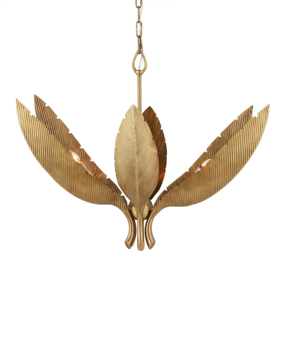 CURREY & COMPANY, BIRD OF PARADISE CHANDELIER, CHANDELIER LIGHT