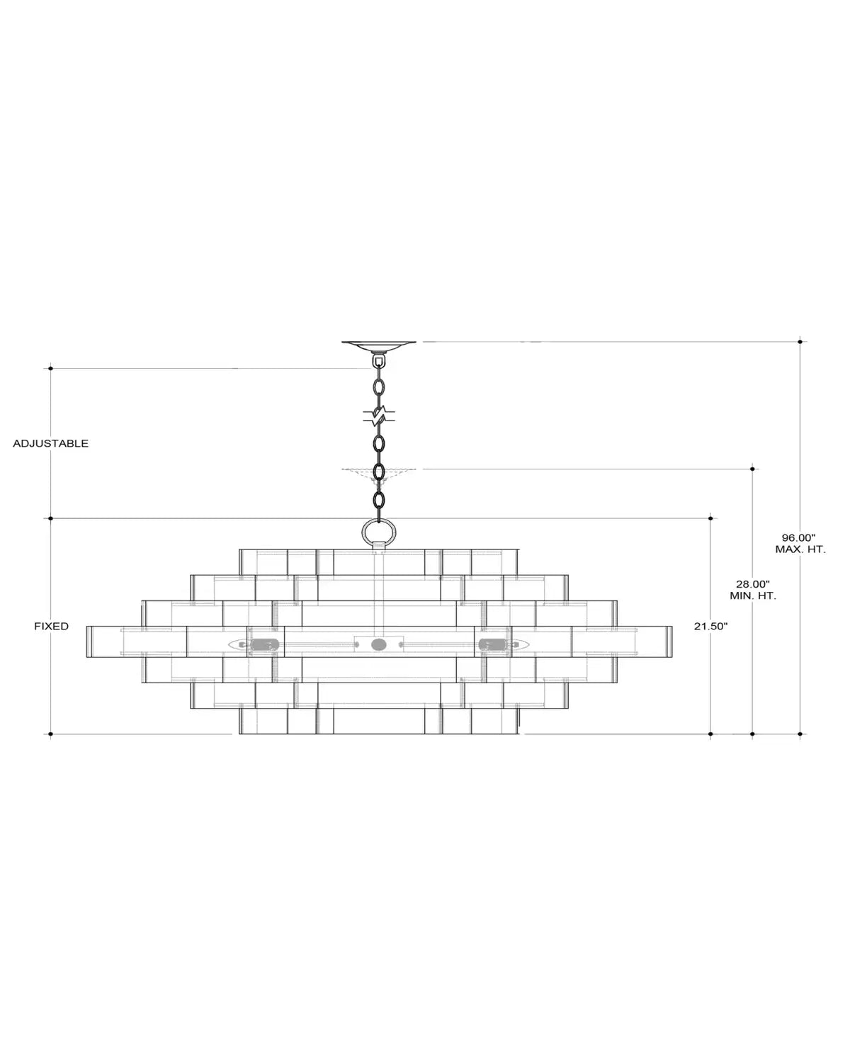 CURREY & COMPANY, BAILEY CHANDELIER, CHANDELIER LIGHT