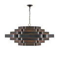 CURREY & COMPANY, BAILEY CHANDELIER, CHANDELIER LIGHT
