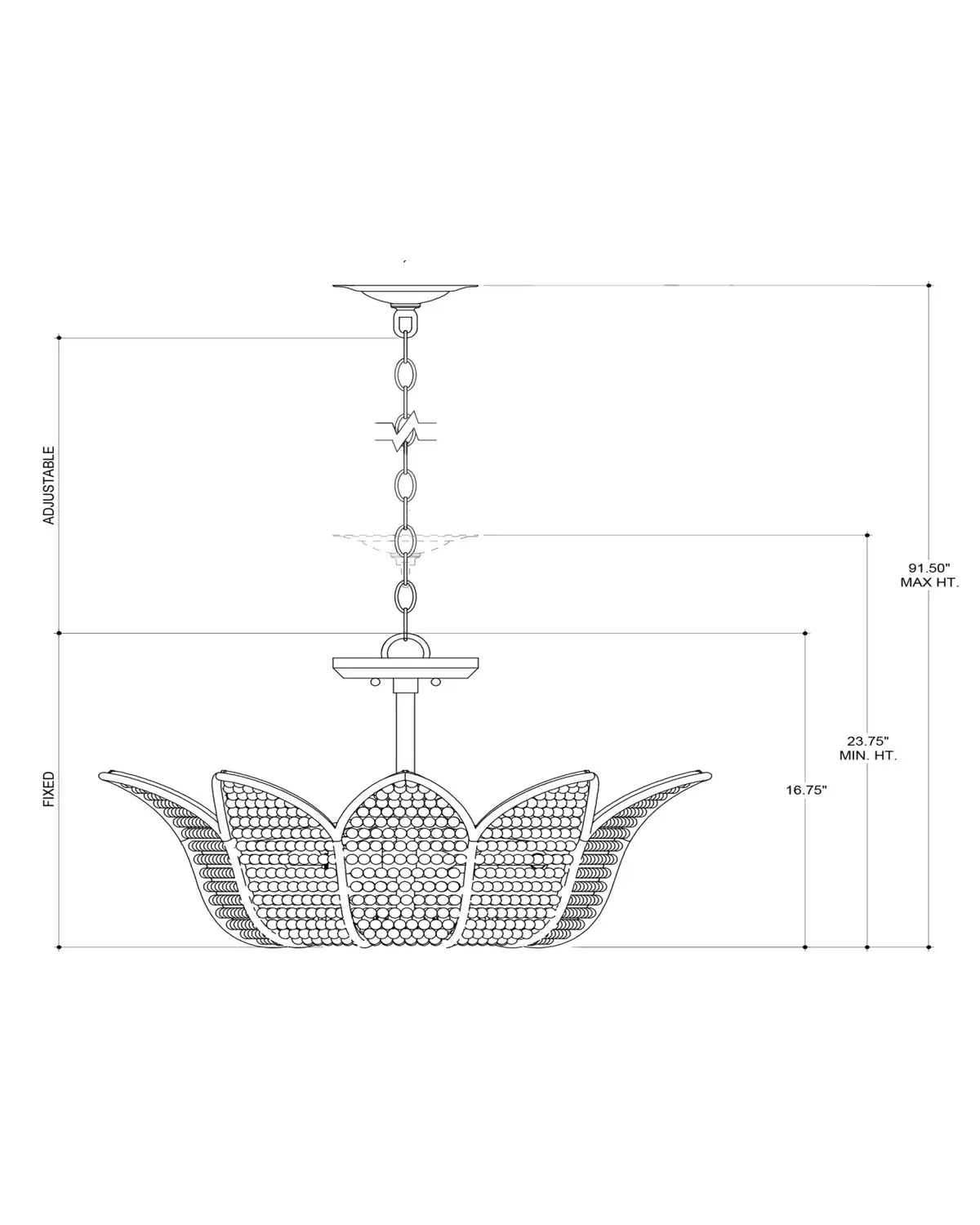 CURREY & COMPANY, BEBE CHANDELIER, CHANDELIER LIGHT
