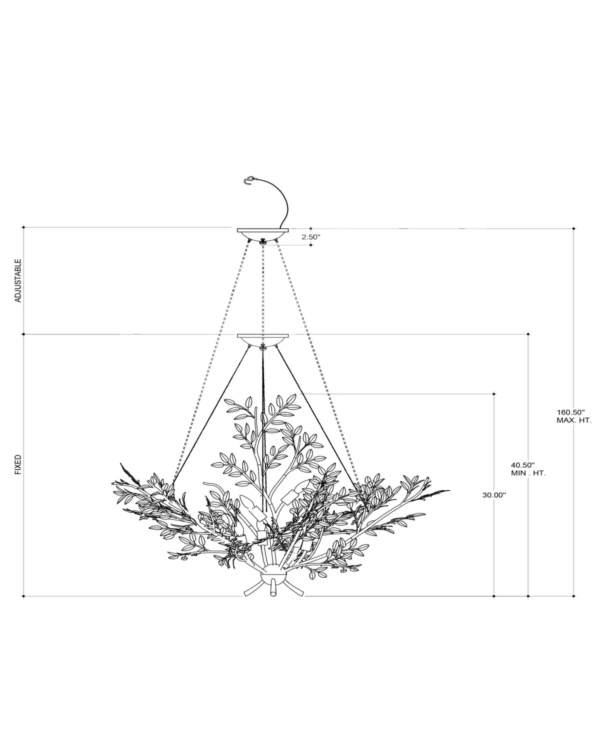 CURREY & COMPANY, HUCKLEBERRY CHANDELIER, CHANDELIER LIGHT
