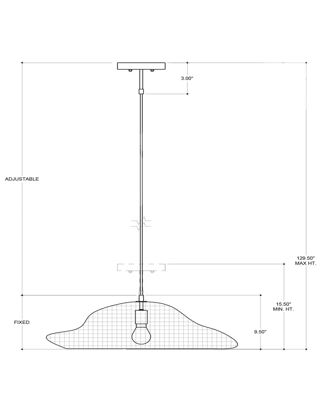 CURREY & COMPANY, COMME DES PANIERS PENDANT, PENDANT LIGHT