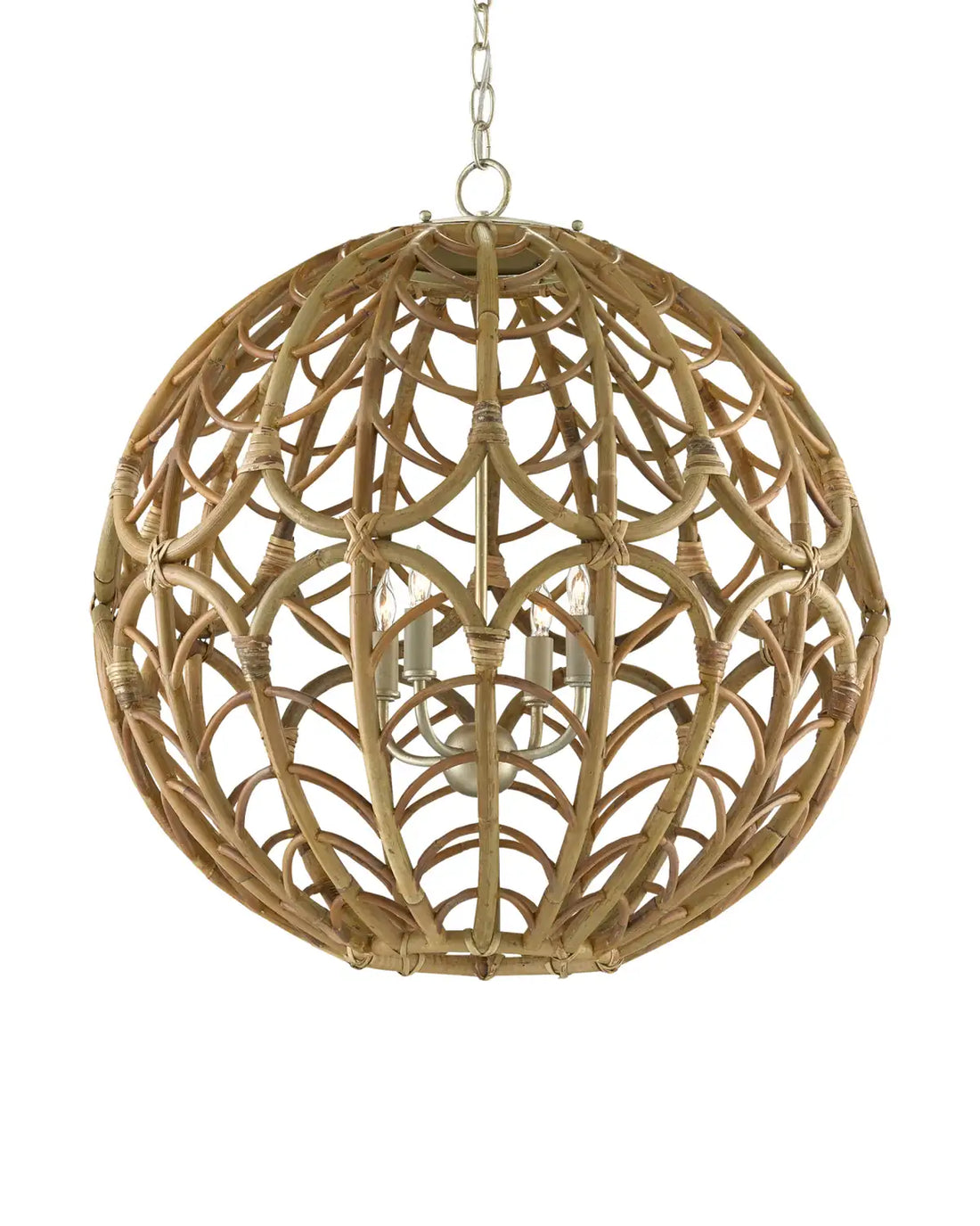 CURREY & COMPANY, CAPE VERDE ORB CHANDELIER, CHANDELIER LIGHT