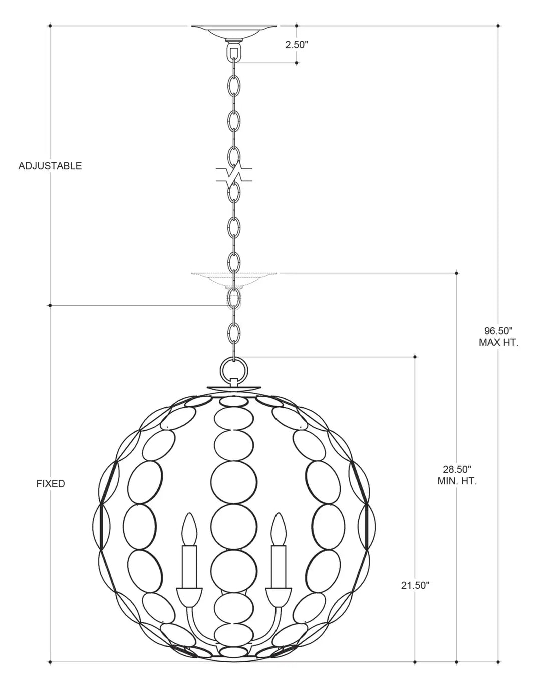 CURREY & COMPANY, TARTUFO CHANDELIER, CHANDELIER LIGHT