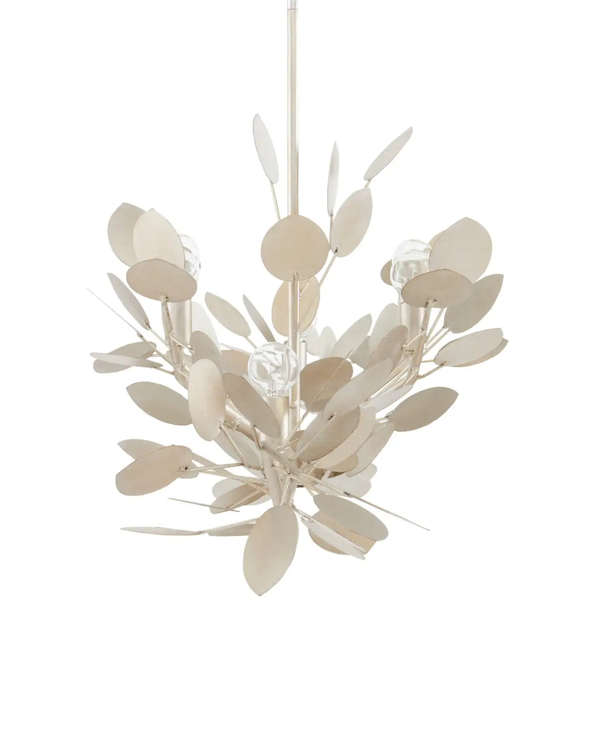 CURREY & COMPANY, LUNARIA OVAL CHANDELIER, CHANDELIER LIGHT