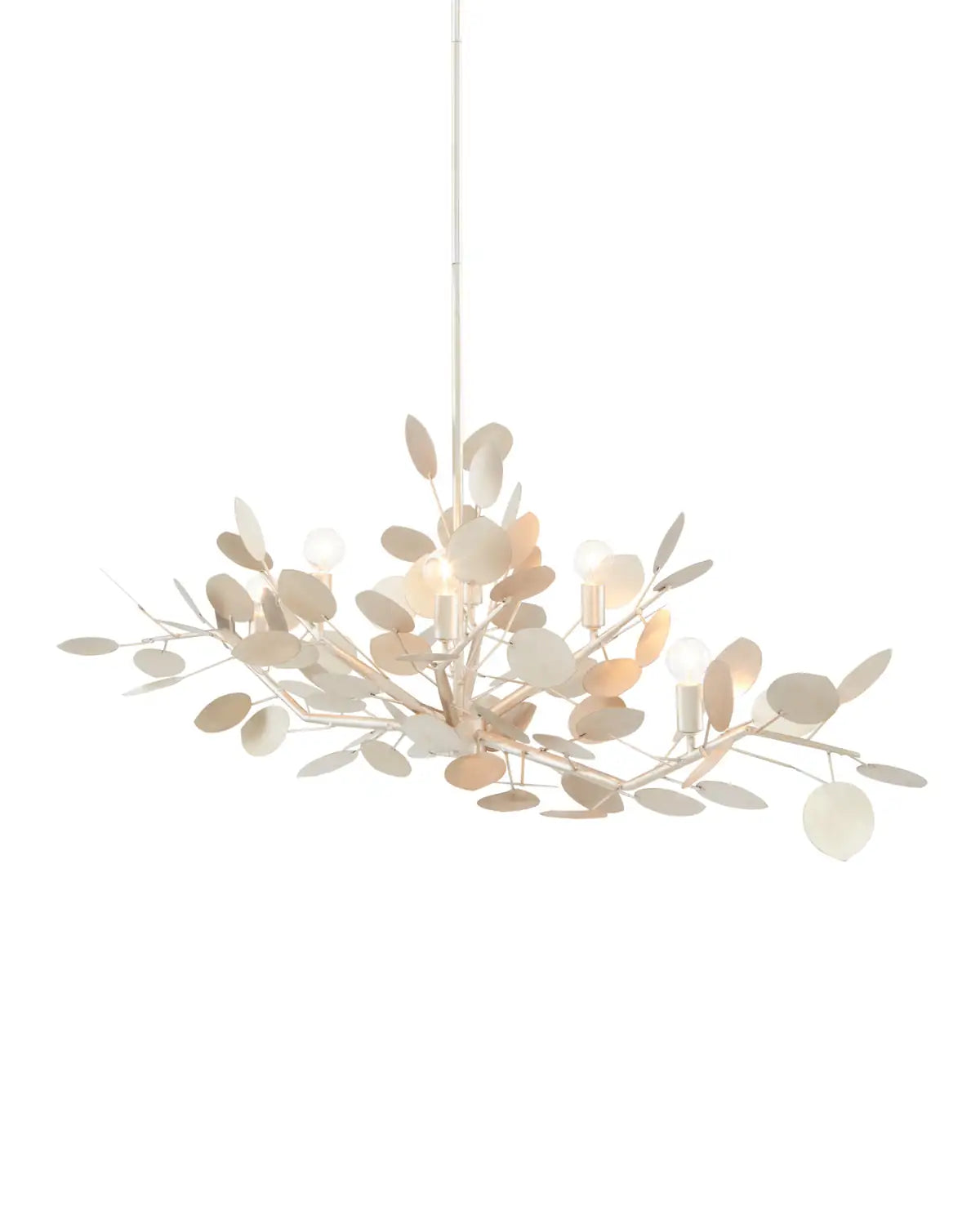 CURREY & COMPANY, LUNARIA OVAL CHANDELIER, CHANDELIER LIGHT