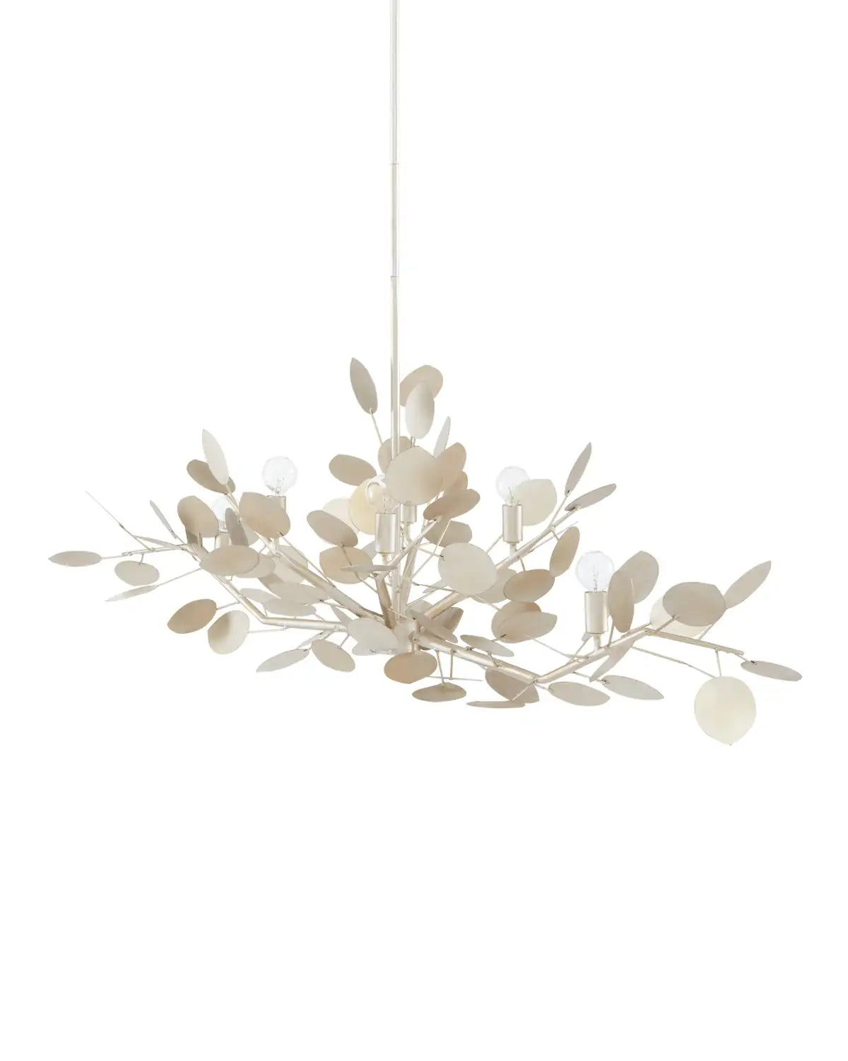 CURREY & COMPANY, LUNARIA OVAL CHANDELIER, CHANDELIER LIGHT