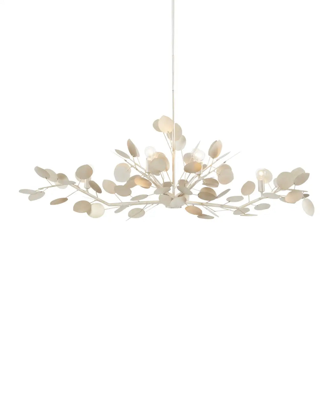 CURREY & COMPANY, LUNARIA OVAL CHANDELIER, CHANDELIER LIGHT
