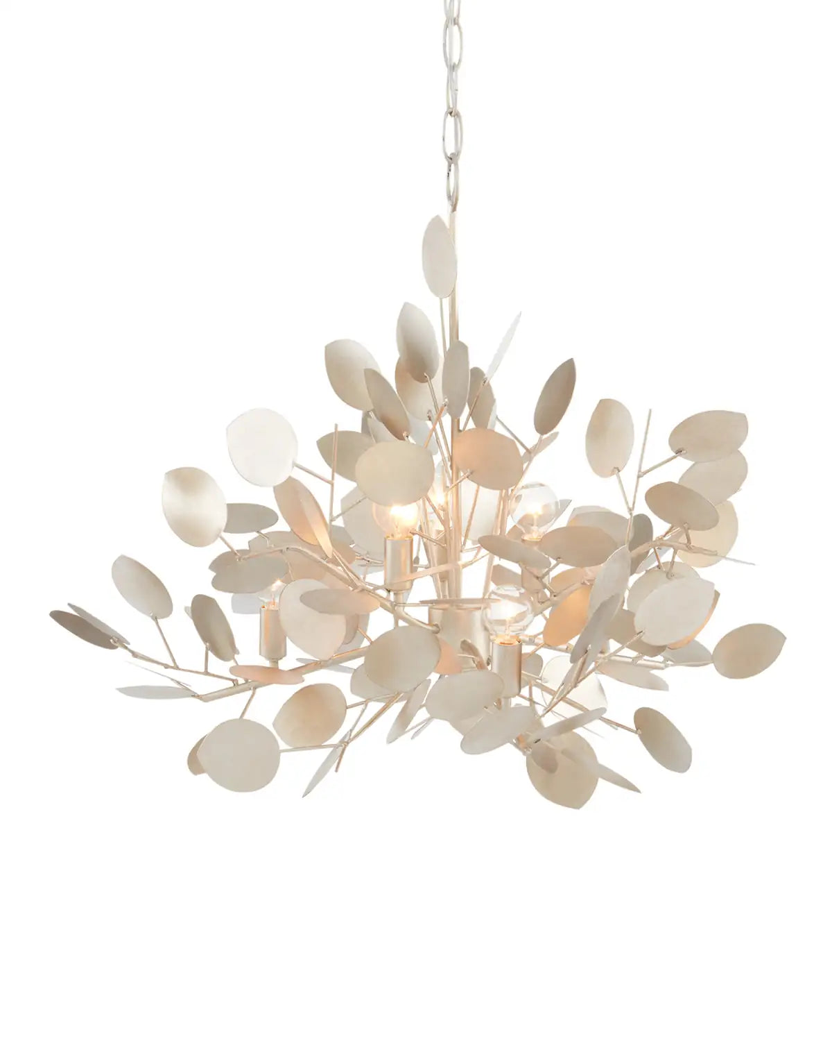 CURREY & COMPANY, LUNARIA CHANDELIER, CHANDELIER LIGHT