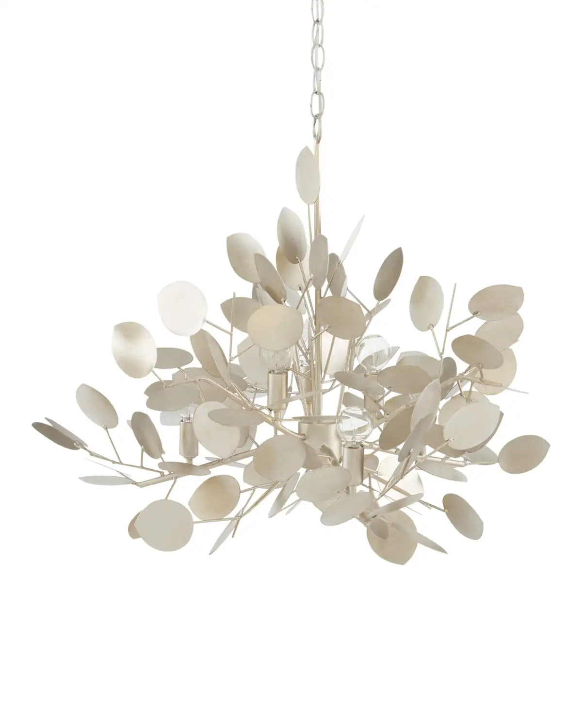 CURREY & COMPANY, LUNARIA CHANDELIER, CHANDELIER LIGHT