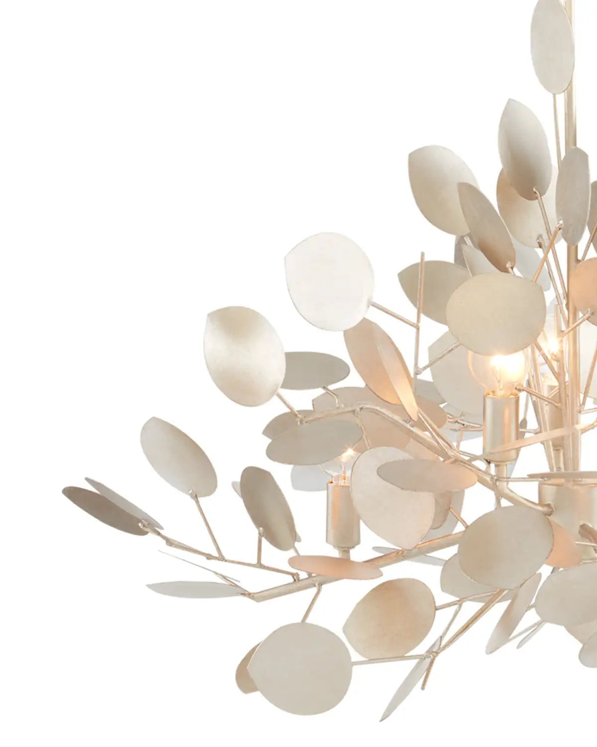 CURREY & COMPANY, LUNARIA CHANDELIER, CHANDELIER LIGHT