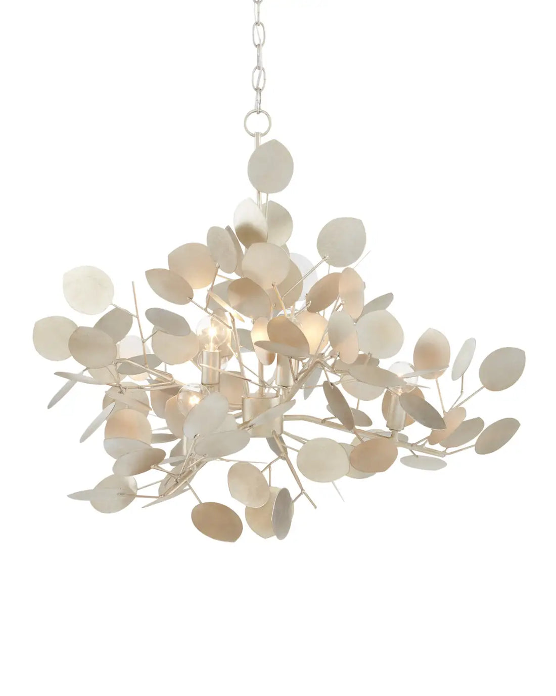CURREY & COMPANY, LUNARIA CHANDELIER, CHANDELIER LIGHT