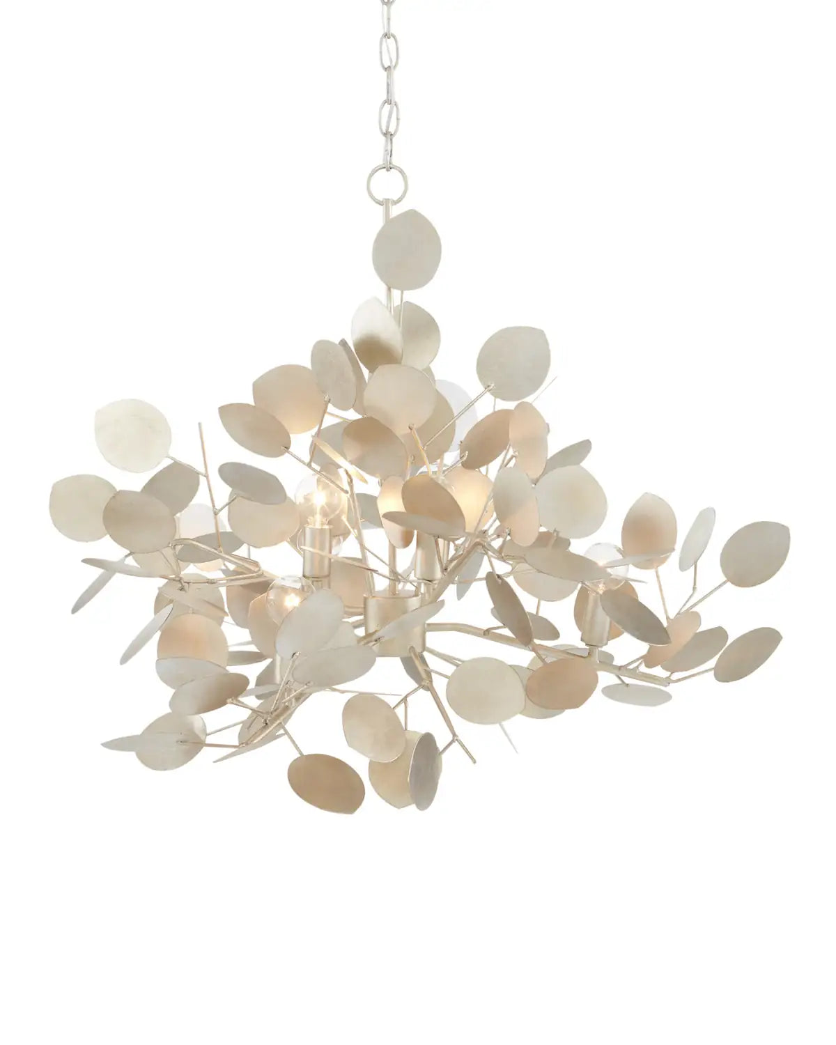 CURREY & COMPANY, LUNARIA CHANDELIER, CHANDELIER LIGHT