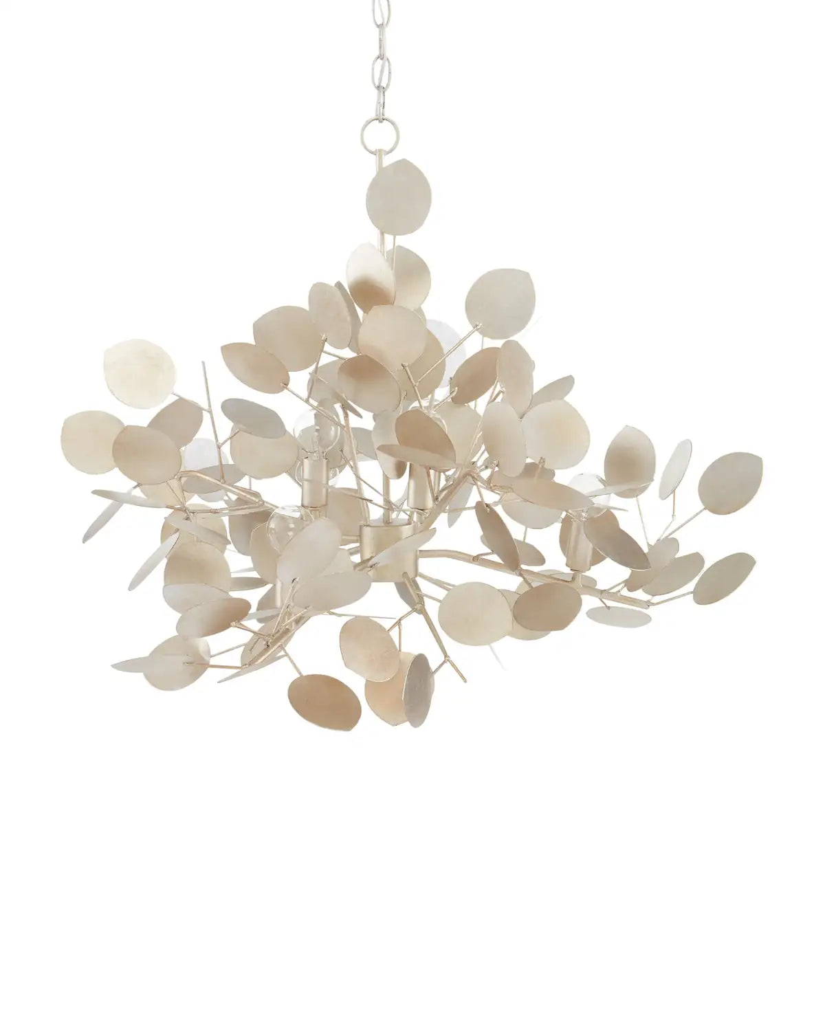 CURREY & COMPANY, LUNARIA CHANDELIER, CHANDELIER LIGHT