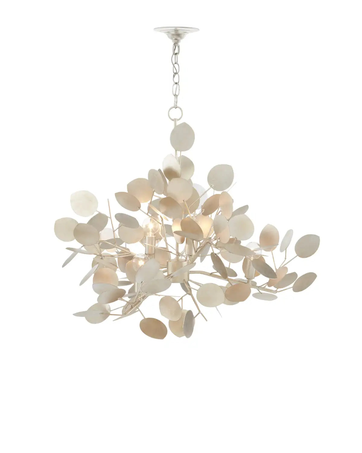 CURREY & COMPANY, LUNARIA CHANDELIER, CHANDELIER LIGHT