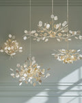 CURREY & COMPANY, LUNARIA CHANDELIER, CHANDELIER LIGHT