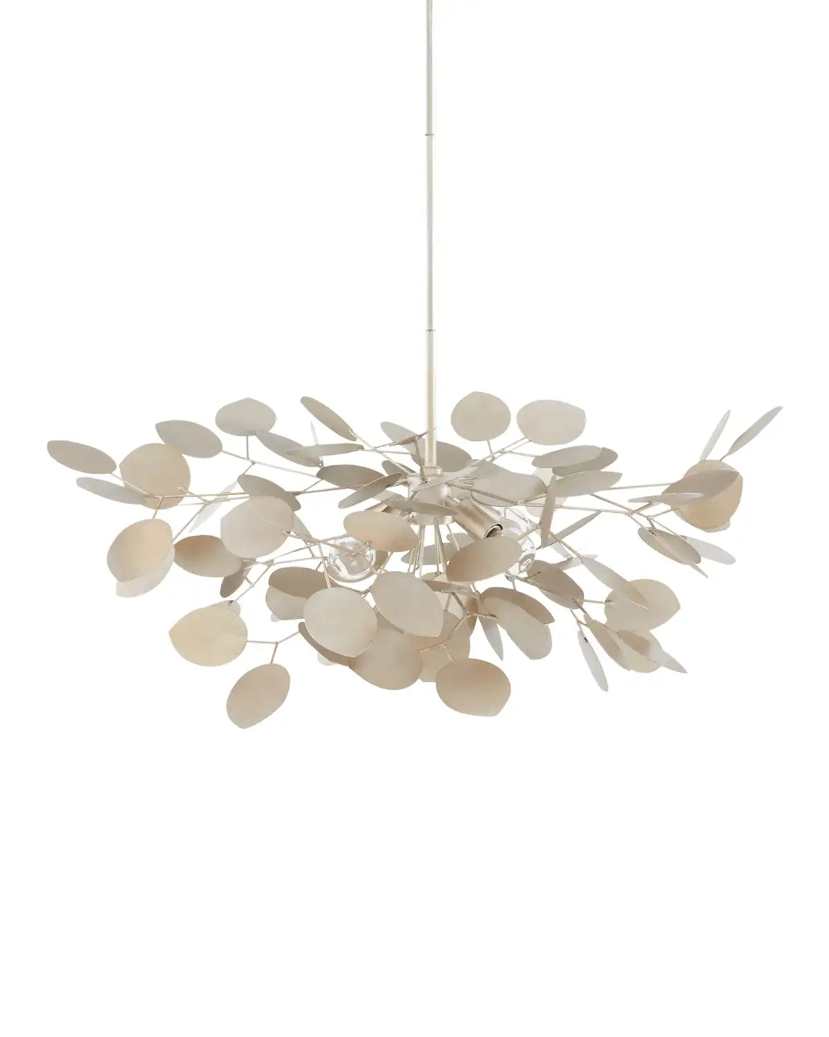 CURREY & COMPANY, LUNARIA CHANDELIER, CHANDELIER LIGHT