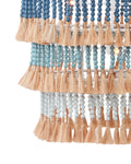 CURREY & COMPANY, ST. BARTS BLUE CHANDELIER, CHANDELIER LIGHT