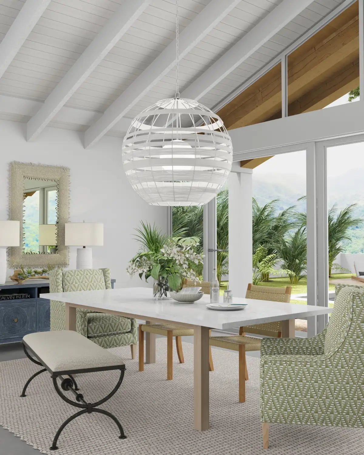 CURREY & COMPANY, LAPSLEY ORB CHANDELIER, CHANDELIER LIGHT