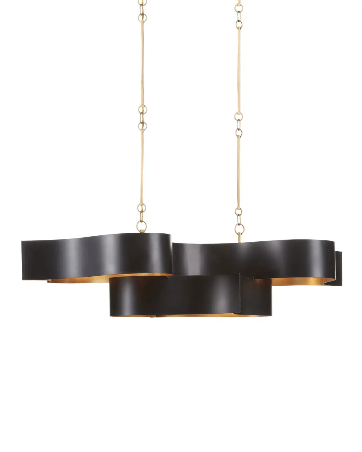 CURREY & COMPANY, GRAND LOTUS OVAL CHANDELIER, CHANDELIER LIGHT