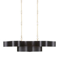 CURREY & COMPANY, GRAND LOTUS OVAL CHANDELIER, CHANDELIER LIGHT